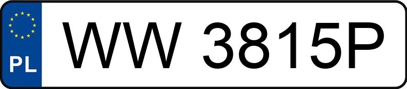 Numer rejestracyjny WW 3815P posiada NISSAN Note 1.4 MR`06 E4 Visia - WW3815P Numer rejestracyjny WW 3815P posiada NISSAN Note 1.4 MR`06 E4 Visia - WW3815P