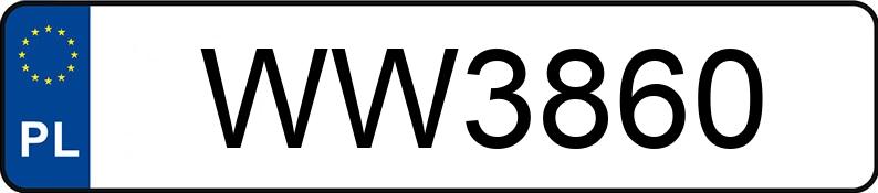Numer rejestracyjny WW 3860 posiada YAMAHA Naked Bike do 600 ccm YBR 125 - WW3860