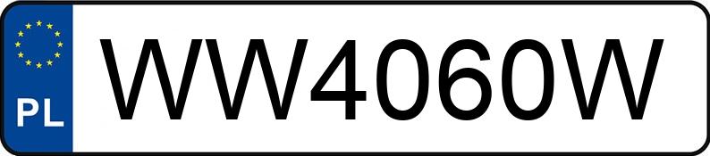 Numer rejestracyjny WW 4060W posiada BMW 118I - WW4060W