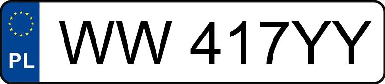 O número de registro WW 417YY tem SEAT Alhambra 2.0 TDI-CR MR`16 E6d 7N Xcellence 4WD DSG7 - WW417YY