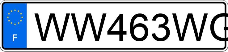 Numer rejestracyjny WW463WG posiada Volkswagen Passat