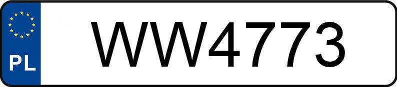 Numer rejestracyjny WW 4773 posiada TRIUMPH Classic Scramble 1200 XE - WW4773