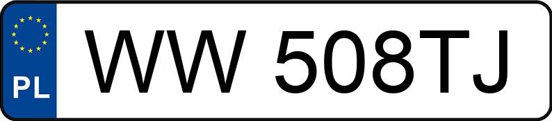 Numer rejestracyjny WW 508TJ posiada RENAULT/MOTOWEKTOR MASTER VB/MWE6 - WW508TJ