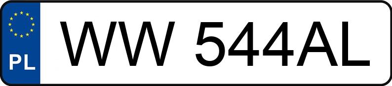 Numer rejestracyjny WW 544AL posiada BMW 325I - WW544AL