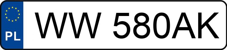 Numer rejestracyjny WW 580AK posiada SCANIA IGLOOCAR N323/261 - WW580AK
