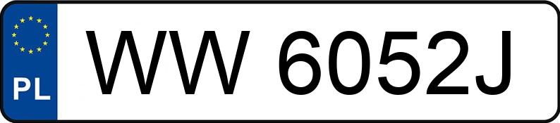 Numer rejestracyjny WW 6052J posiada BMW 318 - WW6052J Numer rejestracyjny WW 6052J posiada BMW 318 - WW6052J