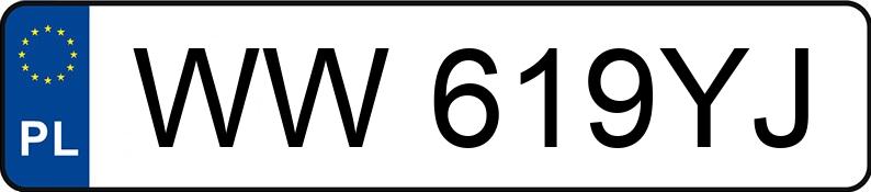 Numer rejestracyjny WW 619YJ posiada SKODA Fabia III 1.0 MR`15 E6 Ambition - WW619YJ