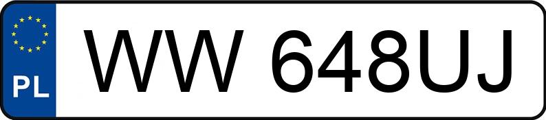 Numer rejestracyjny WW 648UJ posiada CITROEN C5 AIRCROSS - WW648UJ