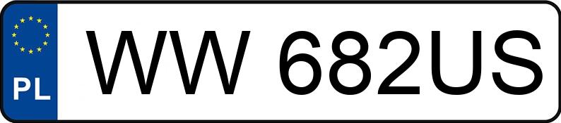 Numer rejestracyjny WW 682US posiada MERCEDES-AMG AMG GT 63 4MATIC+ - WW682US