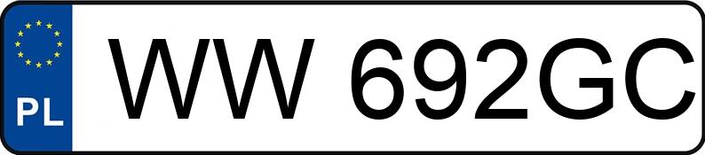 Numer rejestracyjny WW 692GC posiada FIAT DOBLO - WW692GC Numer rejestracyjny WW 692GC posiada FIAT DOBLO - WW692GC