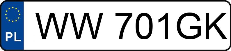 Numer rejestracyjny WW 701GK posiada LAND ROVER Defender 2.5 TD MR`94 E2 90 TD5 - WW701GK