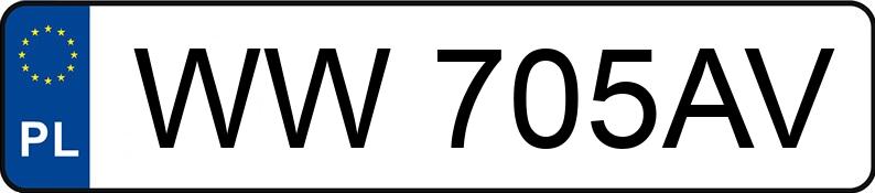 Numer rejestracyjny WW 705AV posiada PEUGEOT 3008 - WW705AV