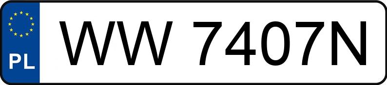 Numer rejestracyjny WW 7407N posiada OPEL Meriva 1.6 MR`03 E3 Cosmo MTA - WW7407N