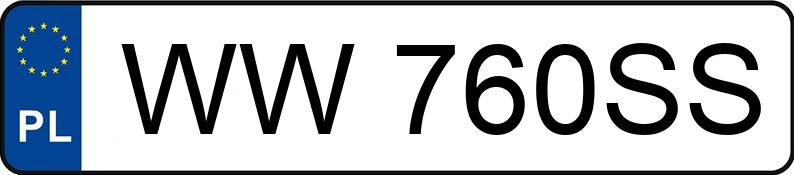 Numer rejestracyjny WW 760SS posiada PEUGEOT 607 2.2 MR`00 E3 - WW760SS