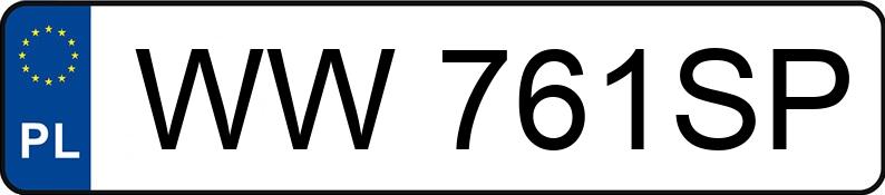 Numer rejestracyjny WW 761SP posiada BMW 530i Kat. MR`01 E39 530i Kat. MR`01 E39 - WW761SP