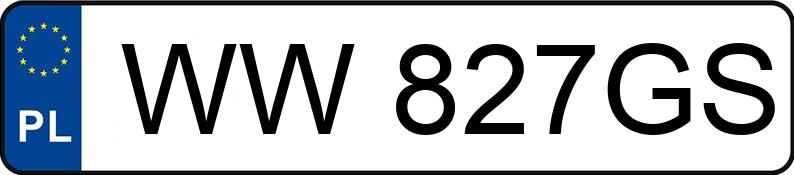 Numer rejestracyjny WW 827GS posiada BMW 530 Diesel Kat. MR`01 E39 530 Diesel Kat. MR`01 E39 - WW827GS