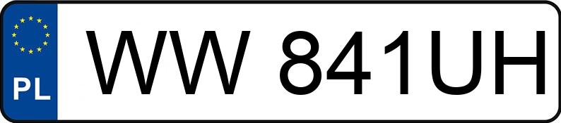 Numer rejestracyjny WW 841UH posiada SUZUKI SWIFT - WW841UH Numer rejestracyjny WW 841UH posiada SUZUKI SWIFT - WW841UH