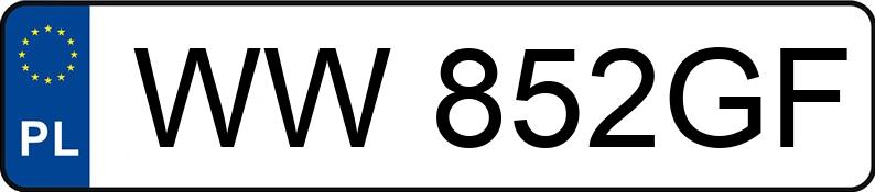 Numer rejestracyjny WW 852GF posiada BMW X4 Diesel MR`14 E6 F26 xDrive35d xLine Step - WW852GF