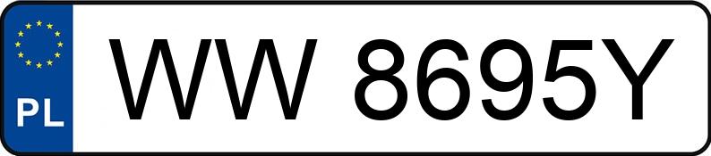 Numer rejestracyjny WW8695Y posiada VOLKSWAGEN Passat B9 1.5 TSI MR`24 E6EA Passat B9 1.5 TSI MR`24 E6EA