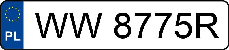 Numer rejestracyjny WW 8775R posiada PEUGEOT 807 2.0 HDI - WW8775R Numer rejestracyjny WW 8775R posiada PEUGEOT 807 2.0 HDI - WW8775R