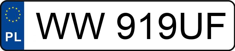 Numer rejestracyjny WW 919UF posiada AUDI A4 LIMOUSINE - WW919UF Numer rejestracyjny WW 919UF posiada AUDI A4 LIMOUSINE - WW919UF