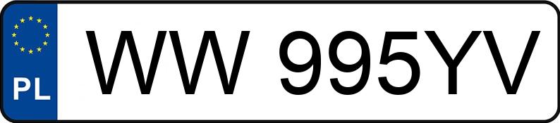 Numer rejestracyjny WW 995YV posiada SAAB 9-5 Sport Kombi MR`02 E3 Turbo Arc - WW995YV Numer rejestracyjny WW 995YV posiada SAAB 9-5 Sport Kombi MR`02 E3 Turbo Arc - WW995YV