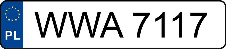 Numer rejestracyjny WWA 7117 posiada SEAT CORDOBA - WWA7117 Numer rejestracyjny WWA 7117 posiada SEAT CORDOBA - WWA7117