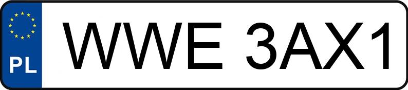 Numer rejestracyjny WWE 3AX1 posiada SKODA Octavia III 1.6 TDI-CR MR`13 E5 Active - WWE3AX1