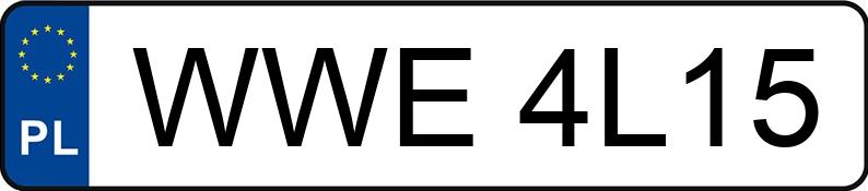 Numer rejestracyjny WWE 4L15 posiada VOLVO XC90 - WWE4L15 Numer rejestracyjny WWE 4L15 posiada VOLVO XC90 - WWE4L15
