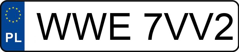 Numer rejestracyjny WWE 7VV2 posiada IVECO 190 - WWE7VV2