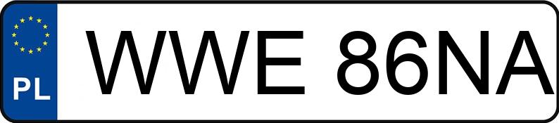 Numer rejestracyjny WWE 86NA posiada SUZUKI JIMNY 1.3 16V 4WD KAT - WWE86NA Numer rejestracyjny WWE 86NA posiada SUZUKI JIMNY 1.3 16V 4WD KAT - WWE86NA