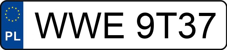 Numer rejestracyjny WWE 9T37 posiada DODGE Grand Caravan 3.6 Kat. MR`11 GT Aut. - WWE9T37 Numer rejestracyjny WWE 9T37 posiada DODGE Grand Caravan 3.6 Kat. MR`11 GT Aut. - WWE9T37