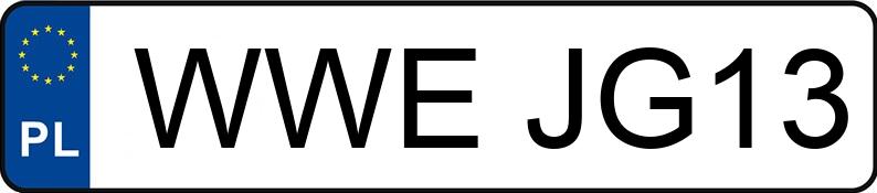 Numer rejestracyjny WWE JG13 posiada OPEL Astra II 1.6 MR`98 Comfort Aut. - WWEJG13 Numer rejestracyjny WWE JG13 posiada OPEL Astra II 1.6 MR`98 Comfort Aut. - WWEJG13