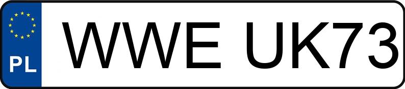 Numer rejestracyjny WWE UK73 posiada SMART --- - WWEUK73 Numer rejestracyjny WWE UK73 posiada SMART --- - WWEUK73