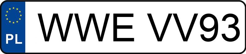 Numer rejestracyjny WWE VV93 posiada RENAULT Thalia 1.4 MR`04 E3 Alize faza 3 - WWEVV93 Numer rejestracyjny WWE VV93 posiada RENAULT Thalia 1.4 MR`04 E3 Alize faza 3 - WWEVV93