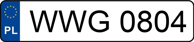 Numer rejestracyjny WWG 0804 posiada FORD FIESTA - WWG0804 Numer rejestracyjny WWG 0804 posiada FORD FIESTA - WWG0804