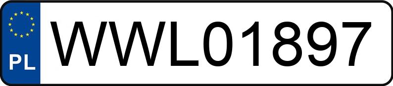 Numer rejestracyjny WWL 01897 posiada TOYOTA AVENSIS - WWL01897