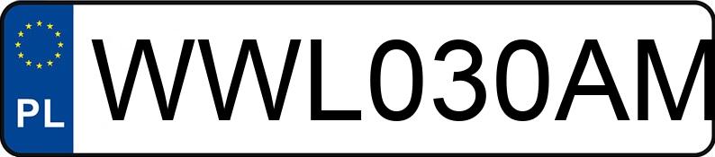 Numer rejestracyjny WWL 030AM posiada CHEVROLET Aveo II 1.2 16V MR`08 E4 LS A/C - WWL030AM