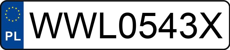 Numer rejestracyjny WWL 0543X posiada HONDA Accord 2.0i MR`03 E3 Comfort Aut. - WWL0543X Numer rejestracyjny WWL 0543X posiada HONDA Accord 2.0i MR`03 E3 Comfort Aut. - WWL0543X