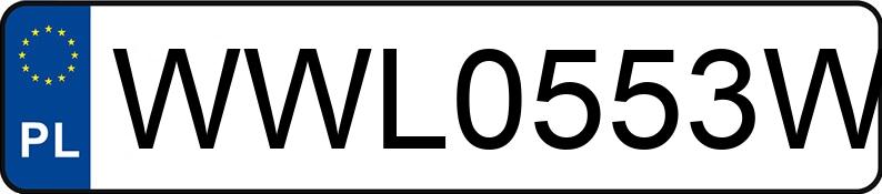 Numer rejestracyjny WWL0553W posiada BMW 520i Kat. MR`95 E39 520i Kat. MR`95 E39