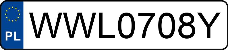 Numer rejestracyjny WWL 0708Y posiada BMW 328I - WWL0708Y