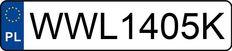 Numer rejestracyjny WWL 1405K posiada VOLVO S70 - WWL1405K