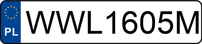 Numer rejestracyjny WWL 1605M posiada AUDI A3 - WWL1605M Numer rejestracyjny WWL 1605M posiada AUDI A3 - WWL1605M