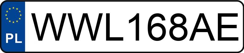 Numer rejestracyjny WWL 168AE posiada AUDI A6 2.4 Kat. MR`04 E3 4F A6 2.4 Kat. MR`04 E3 4F - WWL168AE