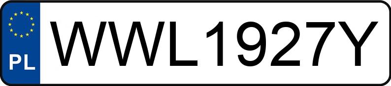 Numer rejestracyjny WWL 1927Y posiada OPEL ZAFIRA - WWL1927Y Numer rejestracyjny WWL 1927Y posiada OPEL ZAFIRA - WWL1927Y