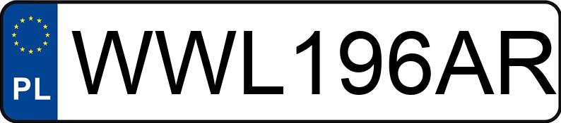 Numer rejestracyjny WWL 196AR posiada MERCEDES-BENZ 230 E Kat. 124 230CE - WWL196AR