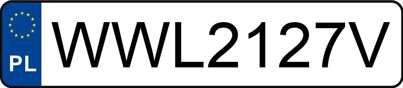 Numer rejestracyjny WWL 2127V posiada TOYOTA YARIS HYBRID - WWL2127V Numer rejestracyjny WWL 2127V posiada TOYOTA YARIS HYBRID - WWL2127V