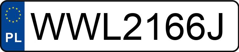 Numer rejestracyjny WWL 2166J posiada TOYOTA PREVIA 2.0 D4D - WWL2166J Numer rejestracyjny WWL 2166J posiada TOYOTA PREVIA 2.0 D4D - WWL2166J
