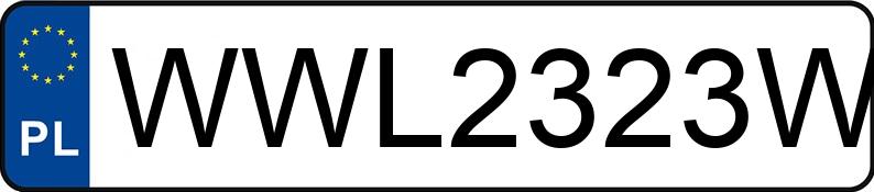 Numer rejestracyjny WWL 2323W posiada FSO POLONEZ ATU PLUS - WWL2323W
