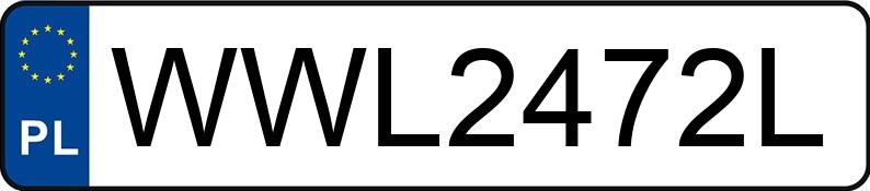 Numer rejestracyjny WWL 2472L posiada OPEL VECTRA - WWL2472L